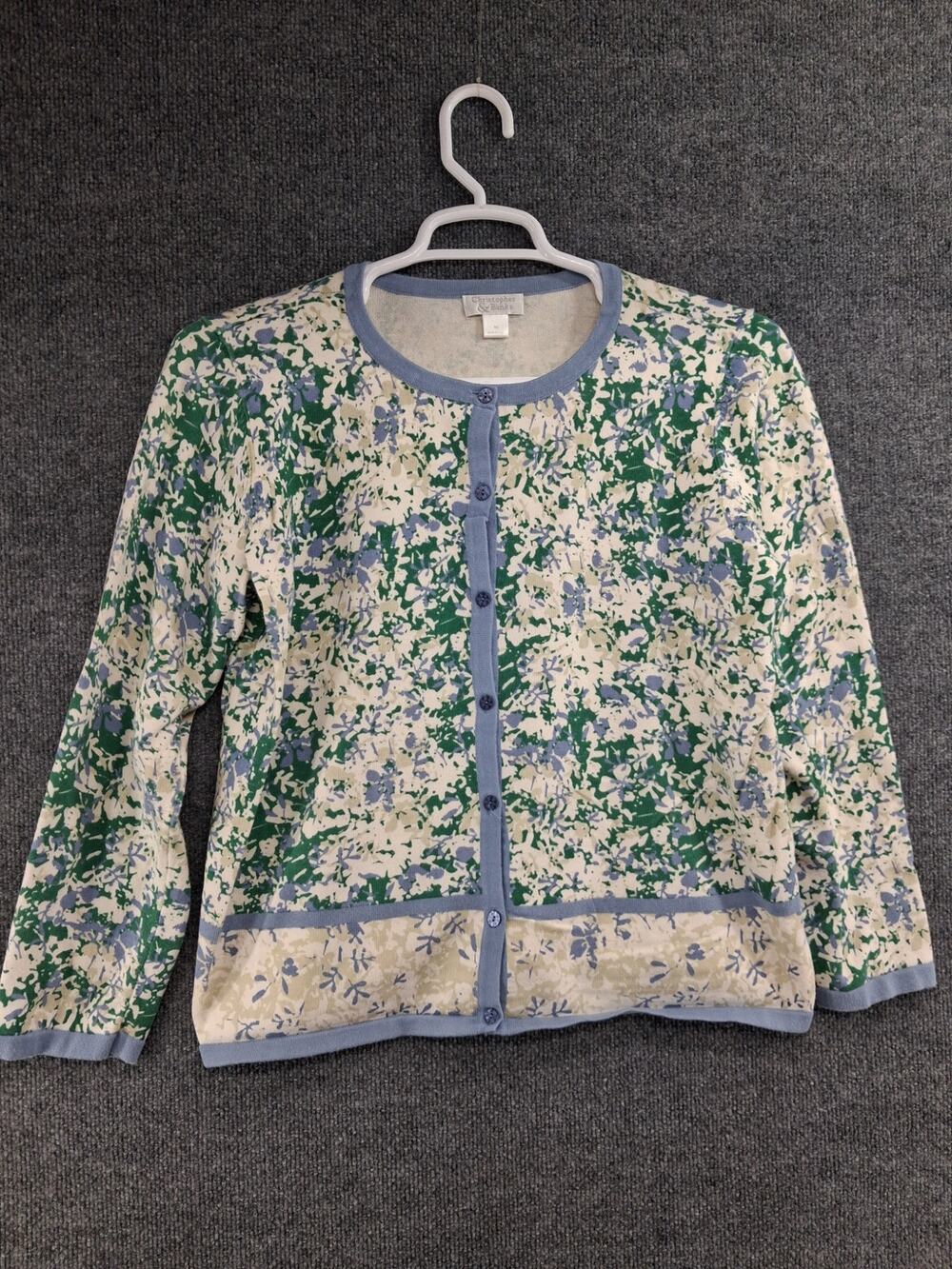 Christopher Banks Sweater Womens XL Button Up Cardigan